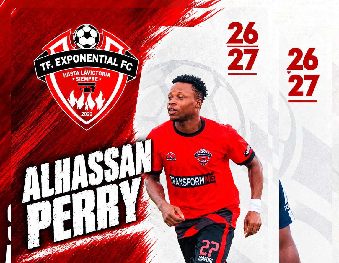 ALHASSAN PERRY, #0 Midfielder for TF Exponential FC