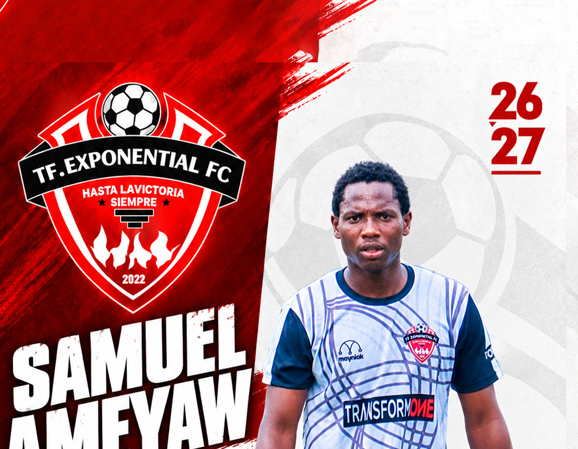 SAMUEL AMEYAW, #0 Forward for TF Exponential FC