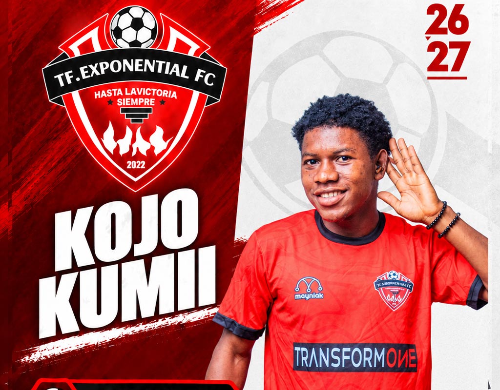 KOJO KUMII, #0 Forward for TF Exponential FC