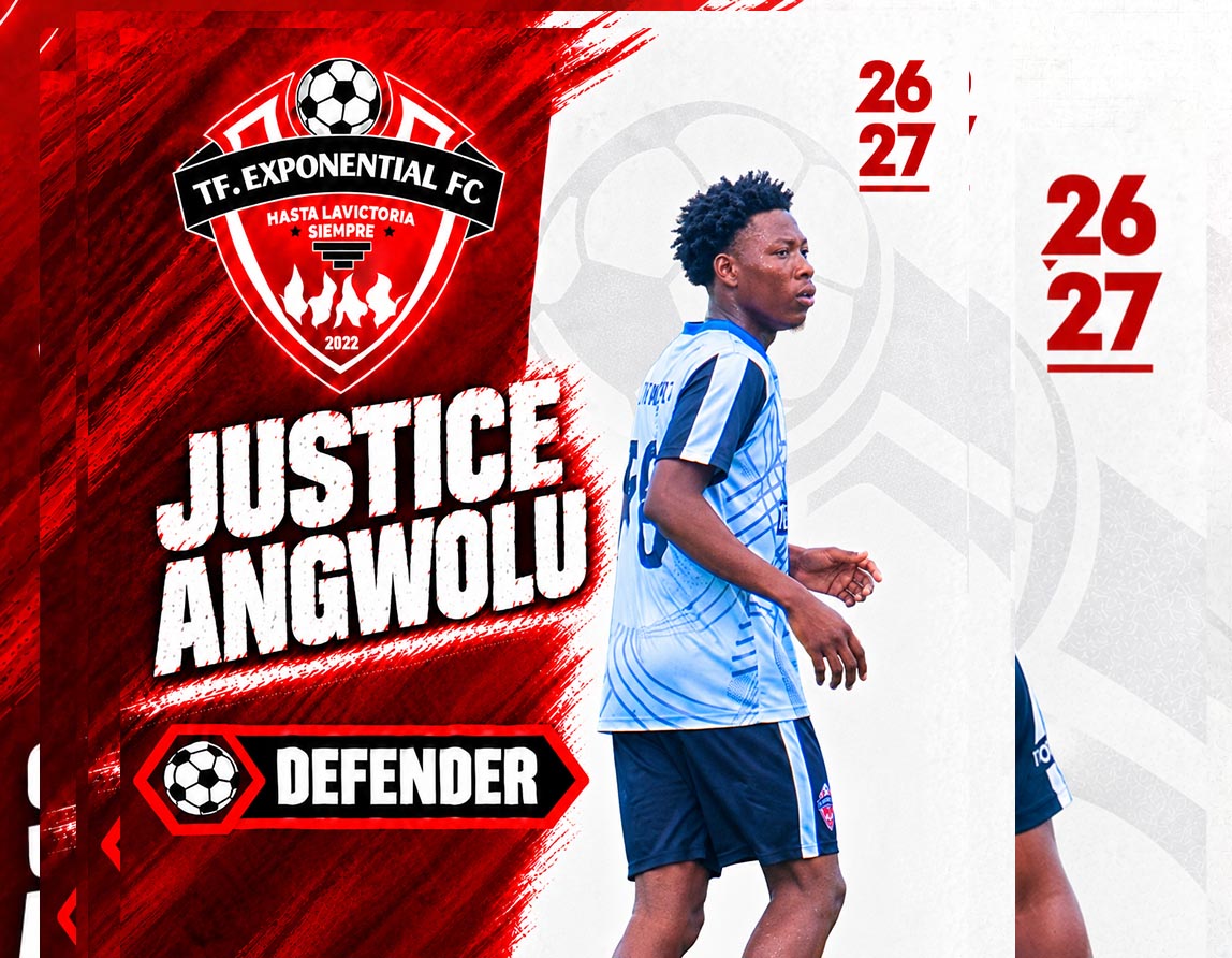 JUSTICE ANGWOLU, #0 Defender for TF Exponential FC