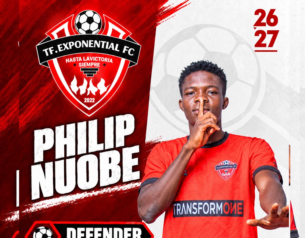 PHILIP NUOBE, #0 Defender for TF Exponential FC