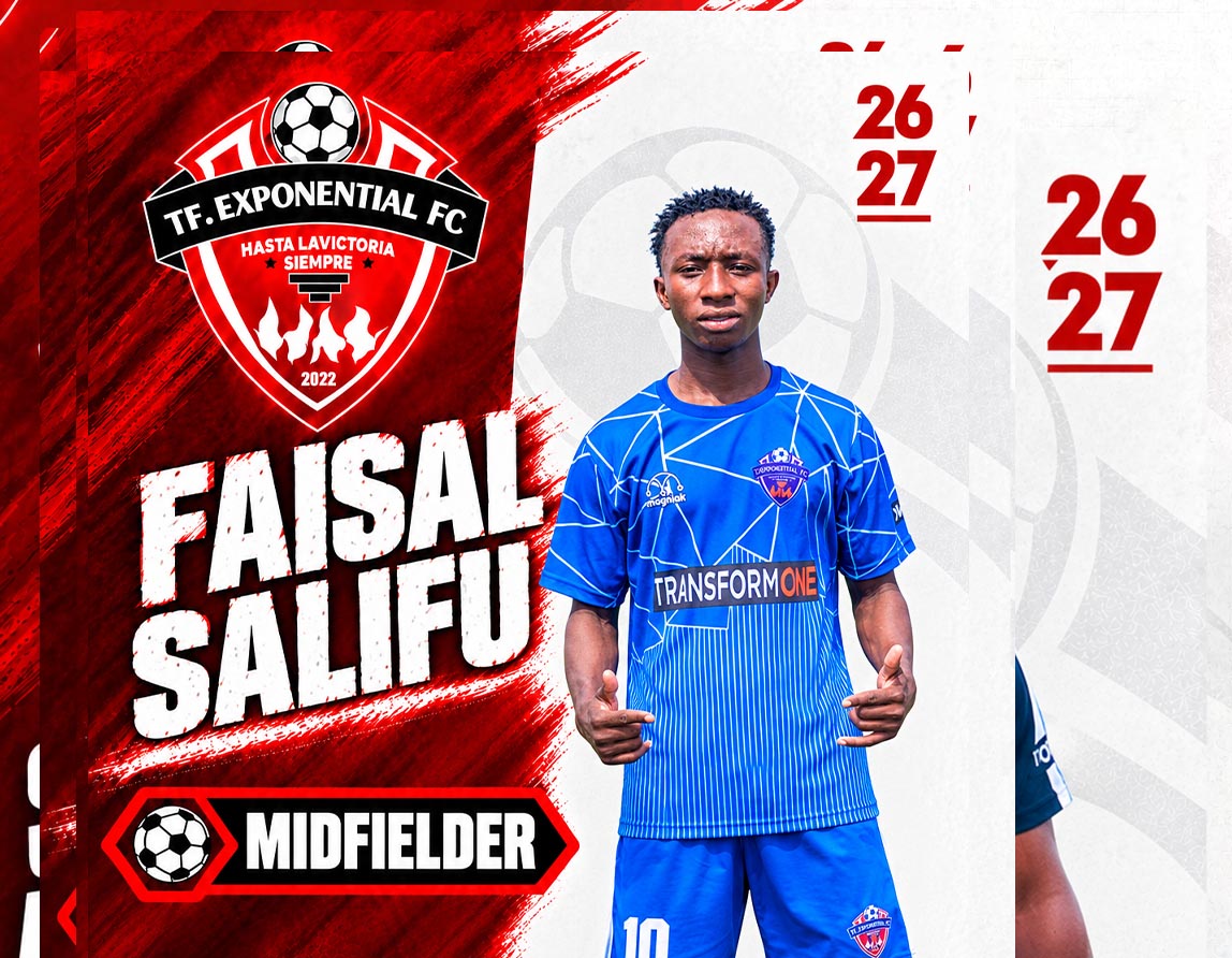 FAISAL SALIFU, #0 Midfielder for TF Exponential FC