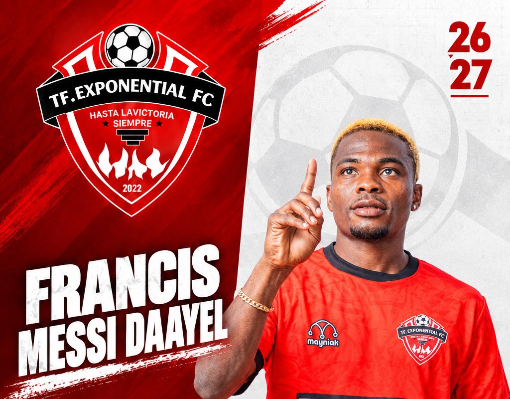 FRANCIS MESSI DAAYEL, #0 Forward for TF Exponential FC