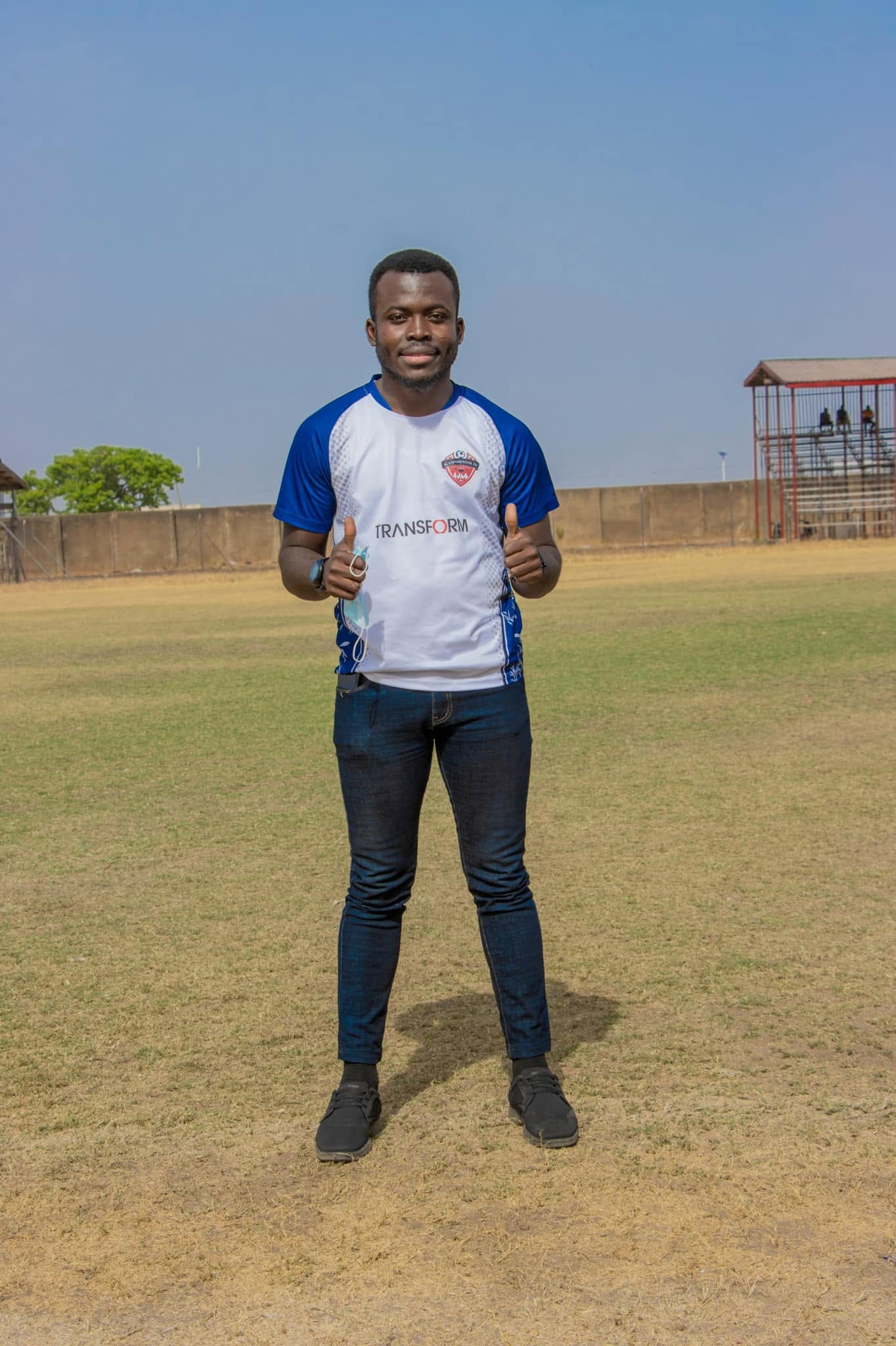 EDBERT NAAH, TEAM MANAGER at TF Exponential FC